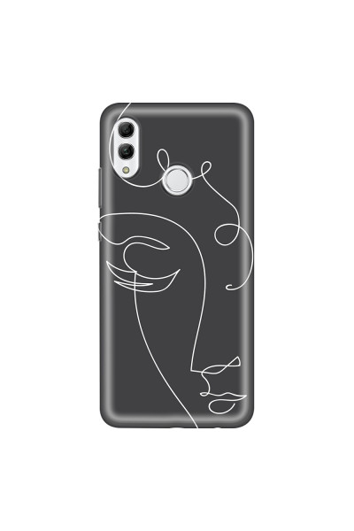 HONOR - Honor 10 Lite - Soft Clear Case - Light Portrait in Picasso Style