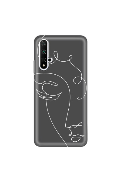 HONOR - Honor 20 - Soft Clear Case - Light Portrait in Picasso Style