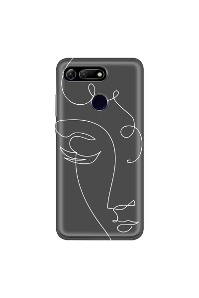 HONOR - Honor View 20 - Soft Clear Case - Light Portrait in Picasso Style