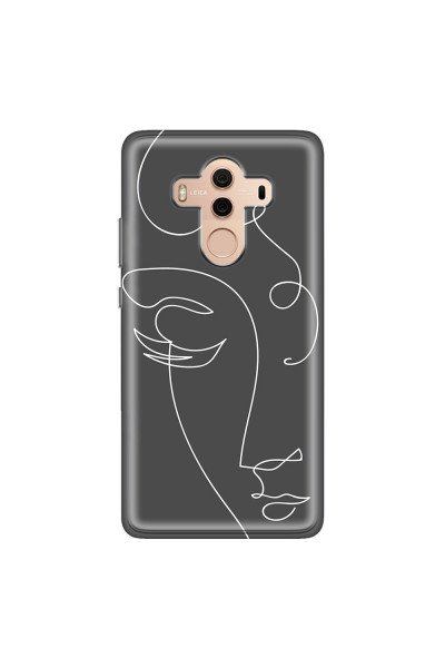 HUAWEI - Mate 10 Pro - Soft Clear Case - Light Portrait in Picasso Style