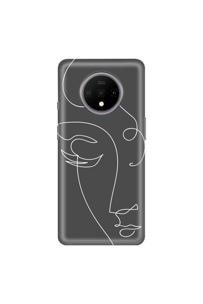 ONEPLUS - OnePlus 7T - Soft Clear Case - Light Portrait in Picasso Style