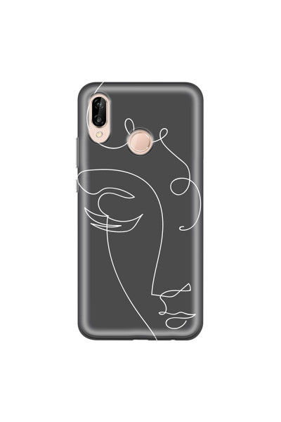 HUAWEI - P20 Lite - Soft Clear Case - Light Portrait in Picasso Style