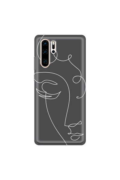 HUAWEI - P30 Pro - Soft Clear Case - Light Portrait in Picasso Style