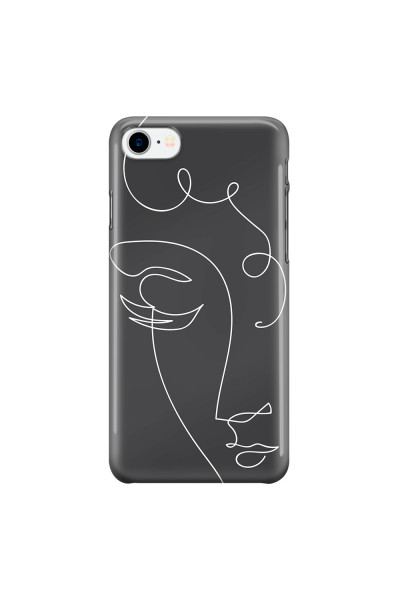 APPLE - iPhone 7 - 3D Snap Case - Light Portrait in Picasso Style