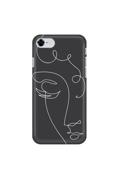 APPLE - iPhone 8 - 3D Snap Case - Light Portrait in Picasso Style