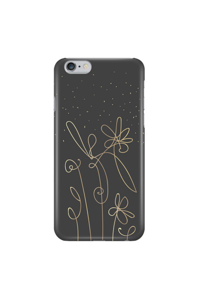 APPLE - iPhone 6S - 3D Snap Case - Midnight Flowers