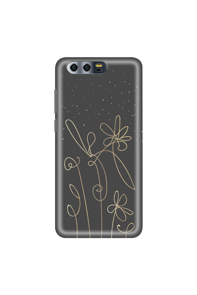 HONOR - Honor 9 - Soft Clear Case - Midnight Flowers