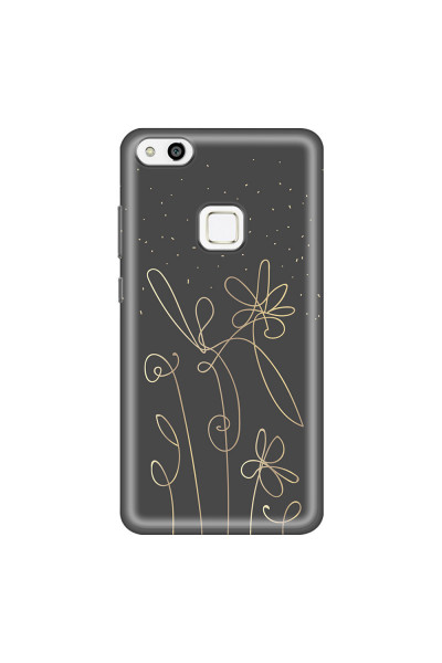HUAWEI - P10 Lite - Soft Clear Case - Midnight Flowers