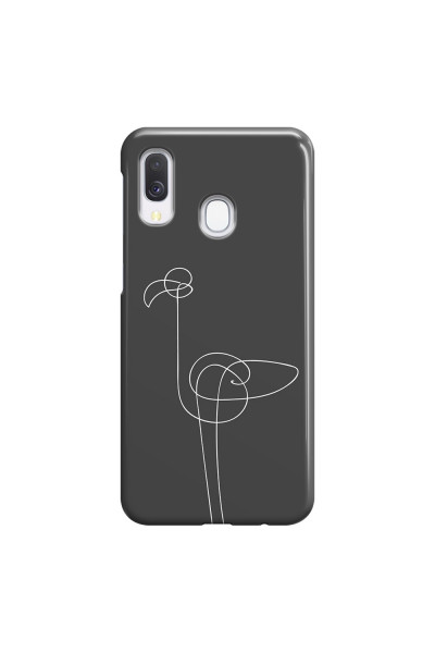 SAMSUNG - Galaxy A40 - 3D Snap Case - Flamingo Drawing