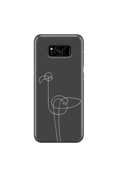 SAMSUNG - Galaxy S8 Plus - 3D Snap Case - Flamingo Drawing