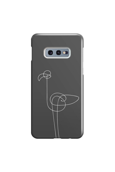 SAMSUNG - Galaxy S10e - 3D Snap Case - Flamingo Drawing