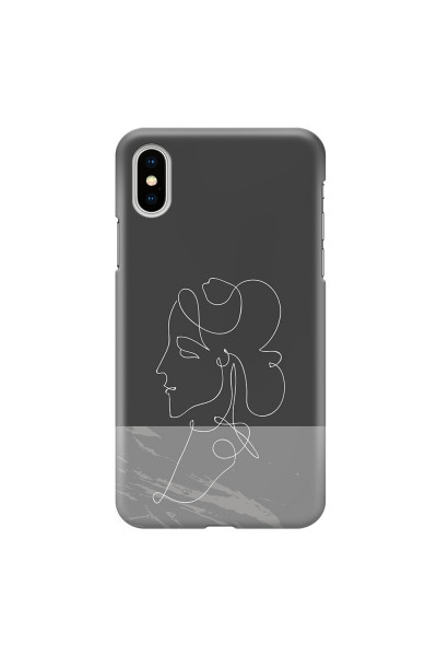 APPLE - iPhone XS Max - 3D Snap Case - Miss Marble