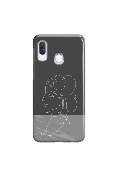 SAMSUNG - Galaxy A40 - 3D Snap Case - Miss Marble