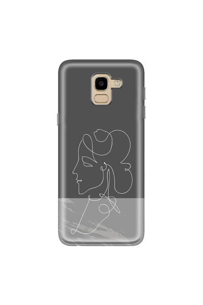 SAMSUNG - Galaxy J6 2018 - Soft Clear Case - Miss Marble