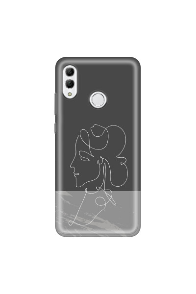 HONOR - Honor 10 Lite - Soft Clear Case - Miss Marble