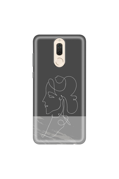 HUAWEI - Mate 10 lite - Soft Clear Case - Miss Marble