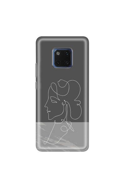 HUAWEI - Mate 20 Pro - Soft Clear Case - Miss Marble