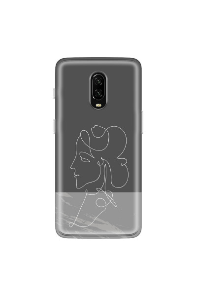 ONEPLUS - OnePlus 6T - Soft Clear Case - Miss Marble