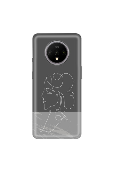ONEPLUS - OnePlus 7T - Soft Clear Case - Miss Marble