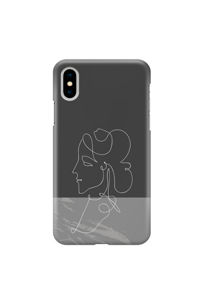 APPLE - iPhone X - 3D Snap Case - Miss Marble