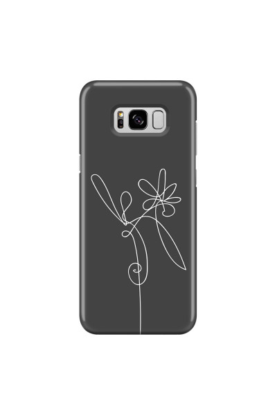 SAMSUNG - Galaxy S8 - 3D Snap Case - Flower In The Dark