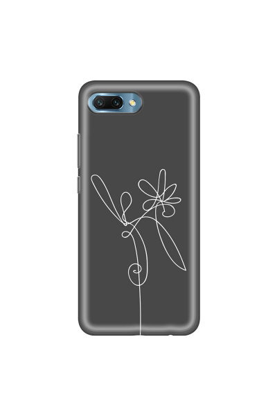 HONOR - Honor 10 - Soft Clear Case - Flower In The Dark