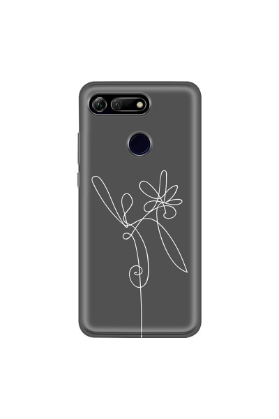 HONOR - Honor View 20 - Soft Clear Case - Flower In The Dark