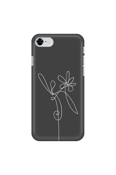 APPLE - iPhone 8 - 3D Snap Case - Flower In The Dark