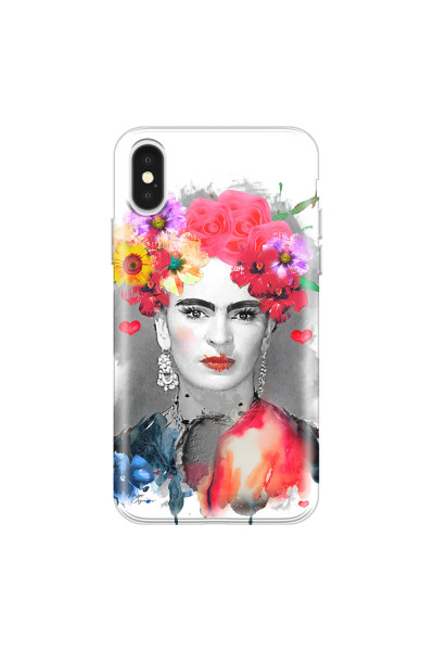 APPLE - iPhone X - Soft Clear Case - In Frida Style