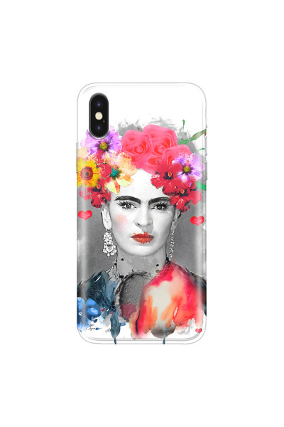 APPLE - iPhone XS - Soft Clear Case - In Frida Style