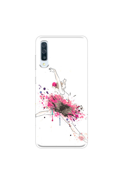 SAMSUNG - Galaxy A50 - Soft Clear Case - Ballerina