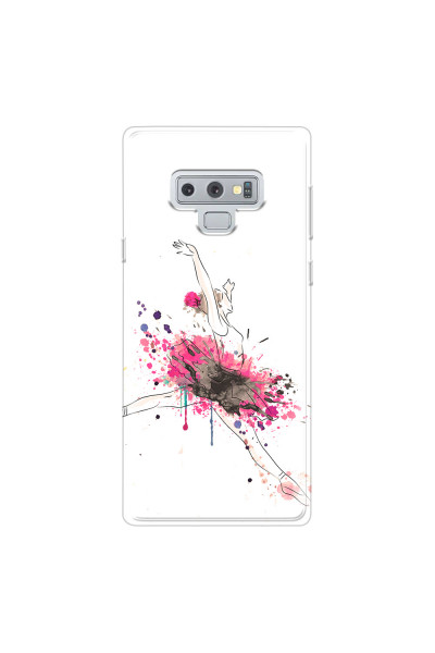 SAMSUNG - Galaxy Note 9 - Soft Clear Case - Ballerina