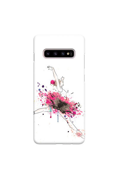 SAMSUNG - Galaxy S10 Plus - 3D Snap Case - Ballerina