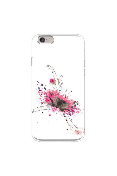 APPLE - iPhone 6S - Soft Clear Case - Ballerina