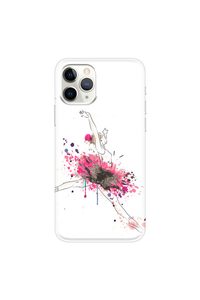 APPLE - iPhone 11 Pro Max - Soft Clear Case - Ballerina