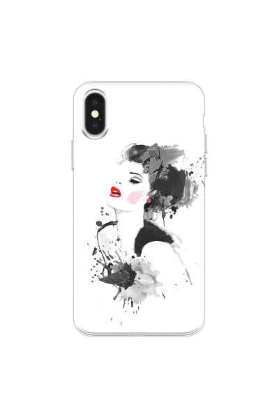 APPLE - iPhone X - Soft Clear Case - Desire