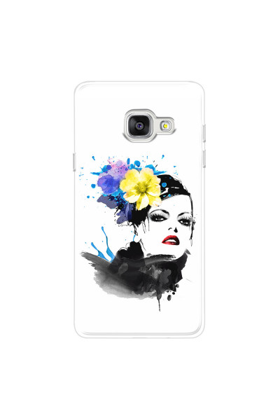 SAMSUNG - Galaxy A3 2017 - Soft Clear Case - Floral Beauty