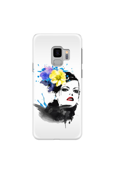 SAMSUNG - Galaxy S9 - 3D Snap Case - Floral Beauty