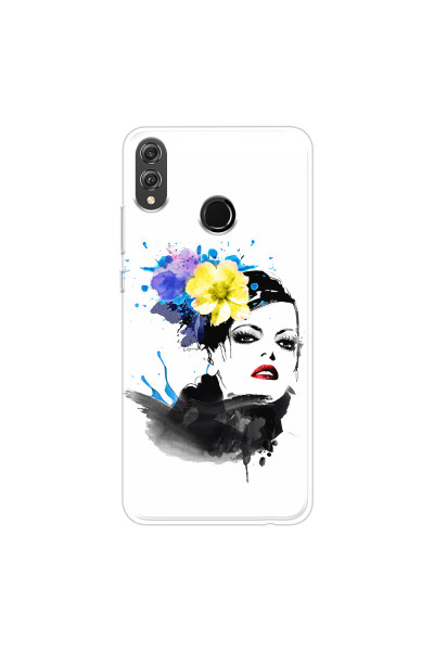 HONOR - Honor 8X - Soft Clear Case - Floral Beauty