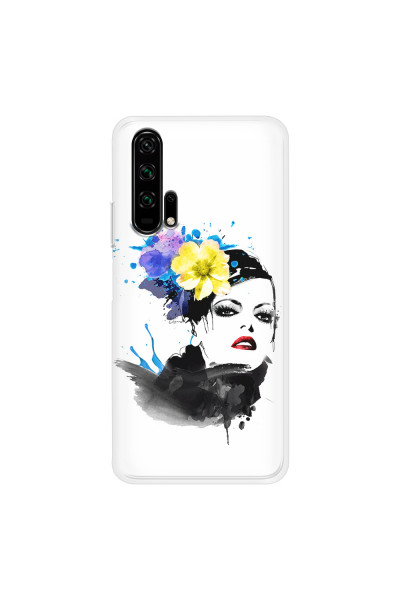 HONOR - Honor 20 Pro - Soft Clear Case - Floral Beauty