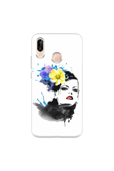 HUAWEI - P20 Lite - Soft Clear Case - Floral Beauty