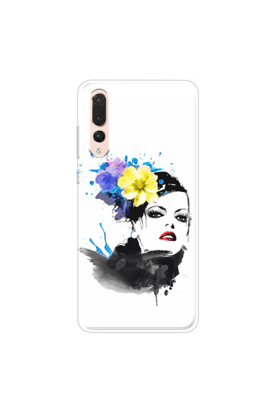 HUAWEI - P20 Pro - Soft Clear Case - Floral Beauty