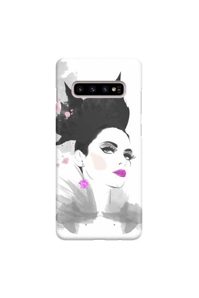 SAMSUNG - Galaxy S10 Plus - 3D Snap Case - Pink Lips
