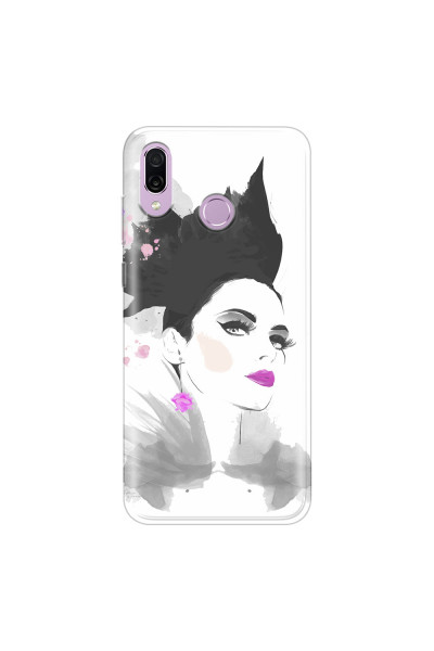 HONOR - Honor Play - Soft Clear Case - Pink Lips