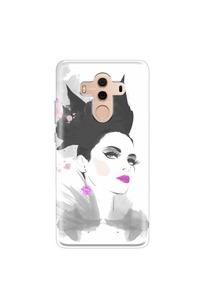HUAWEI - Mate 10 Pro - Soft Clear Case - Pink Lips