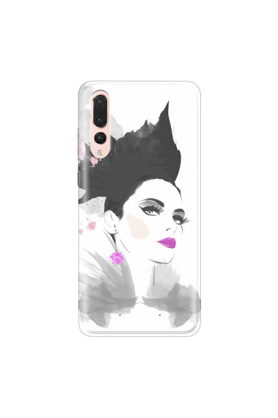 HUAWEI - P20 Pro - Soft Clear Case - Pink Lips