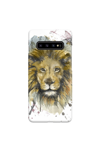 SAMSUNG - Galaxy S10 - 3D Snap Case - Lion