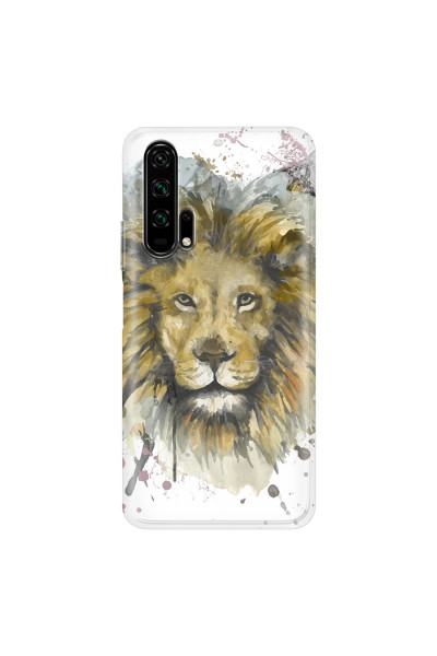 HONOR - Honor 20 Pro - Soft Clear Case - Lion