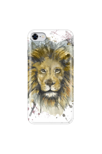 APPLE - iPhone 8 - Soft Clear Case - Lion