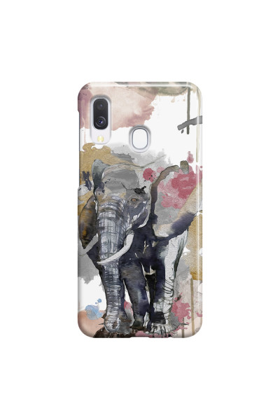 SAMSUNG - Galaxy A40 - 3D Snap Case - Elephant